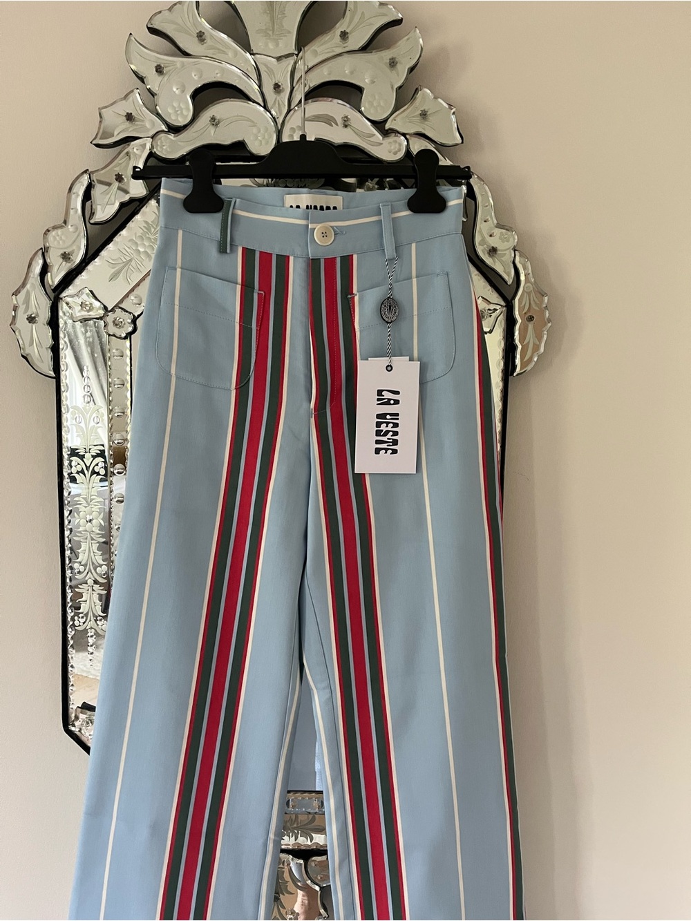 La Veste Pippi Pants 12 in Colourful Stripes - Picture 4 of 13